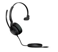Jabra Evolve2 50 Cuffie Mono cablate con Jabra Air Comfort, USB-C, Tutte le piattaforme, Mono, Evolve2 50