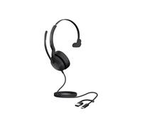 Jabra Evolve2 50 Auricolare Cablato A Padiglione Ufficio USB Type-C / USB Type-A Nero