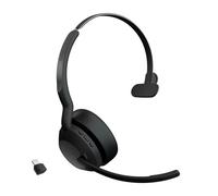 Jabra Evolve2 55 Cuffie Wireless Mono con tecnologia Jabra Air Comfort, Dongle USB-C, Ottimizzato per Microsoft Teams, Mono, Senza Supporto