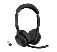 Jabra Evolve2 55 Auricolare Wireless A Padiglione Ufficio Bluetooth Base di ricarica Nero