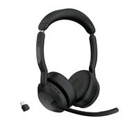 Jabra Evolve2 55 Auricolare Wireless A Padiglione Ufficio Bluetooth Base di ricarica Nero