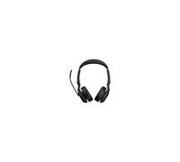 Jabra Evolve2 55 MS Stereo - Cuffie - sopra l'orecchio - Bluetooth - senza fili - cancellazione attiva del rumore - USB-A - nero -