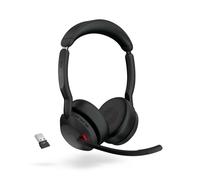 Jabra Evolve2 55 UC Estéreo LINK 380 USB A Cuffie stereo wireless UC per PC e telefono mobile con connessione LINK 380 USB-a