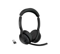 Jabra Evolve2 55 Auricolare Wireless A Padiglione Ufficio Bluetooth Base di ricarica Nero