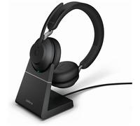 Cuffia con microfono Jabra Evolve2 65, UC Stereo Padiglione auricolare Nero [26599-989-989]