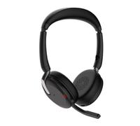 Jabra Evolve2 65 Flex, BT, USB-A, MS, ANC, ricarica wireless, nero