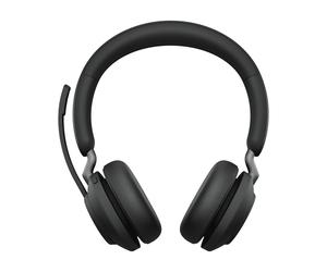 Jabra Evolve2 65, MS Cuffie stereo senza fili ad archetto Desktop/Centro chiamate USB Type-C Bluetooth Nero - Nouvo