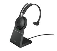 Jabra Evolve2 65 MS Mono Cuffie Bluetooth Over-Ear Convertibili