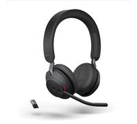 Jabra Evolve2 65, MS Stereo Cuffia Padiglione auricolare Nero [26599-999-999]