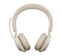 Jabra Evolve2 65, UC Stereo Auricolare Wireless A Padiglione Ufficio USB tipo-C Bluetooth Beige