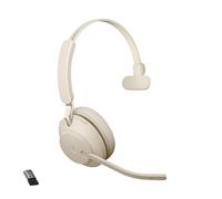 Jabra Evolve2 65 Auricolare Wireless A Padiglione Ufficio USB tipo A Bluetooth Beige