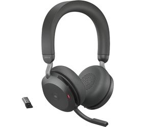 Jabra Evolve2 75 USB-A - Versione Microsoft Teams Auricolari senza fili intelligenti per una comunicazione aziendale flessibile