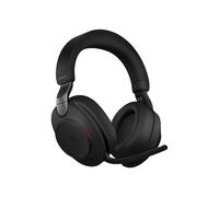 Jabra Evolve2 85 Wireless PC Headset - Noise Cancelling Microsoft Teams Certified Stereo Headphones With Long-Lasting Battery, Ottimizzato per Microsoft Teams, Nero, Senza Supporto