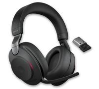 Jabra Evolve2 85 Stereo USB-A UC - Nero Cuffie senza fili Stereo con connessione USB-A per PC e smartphone - ideali per mantenere la concentrazione