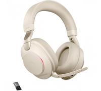 Jabra Evolve2 85, UC Stereo Auricolare Con cavo e senza cavo A Padiglione Ufficio USB tipo A Bluetooth Beige