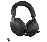 Jabra Evolve2 85, UC Stereo Stereofonico Padiglione auricolare Nero