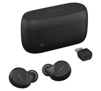 Jabra Evolve2 Buds Bluetooth In-Ear True Wireless, Cancellazione Attiva del Rumore (ANC), MultiSensor Voice a 4 microfoni, Ottimizzato per Microsoft Teams, Senza caricatore wireless, USB-C
