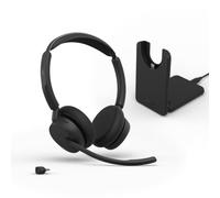 Jabra Evolve3 45 cuffie con microfono wireless Bluetooth, USB-C, MS Teams