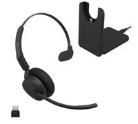 Jabra Evolve3 45 cuffie mono wireless Bluetooth con microfono, USB-C, UC