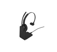 Jabra Evolve3 45 - Cuffie mono wireless USB-C con ANC | Certificate per Microsoft Teams | Includono base di ricarica