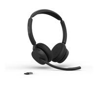 Jabra Evolve3 45 Duo USB-C/A UC Cuffia Wireless Cuffie wireless duo con doppia connettività USB-C e USB-A, ANC, 3 microfoni ClearVoice™ e