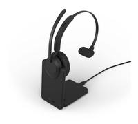 Jabra Evolve3 45 Mono USB-C UC + Base Cuffie mono wireless con base di ricarica, connessione USB-C, ANC, 3 microfoni ClearVoice™ e certificazione UC