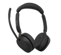 Jabra Evolve3 65 MS Stereo USB-A Cuffie stereo Bluetooth per Microsoft Teams con ANC adattivo e ClearVoice, progettate per garantire chiamate nitide e