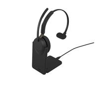Jabra Evolve3 65 UC Mono Nero con Link 390c e base di ricarica