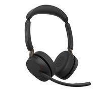 Jabra Evolve3 65 UC Stereo USB-C Cuffie Bluetooth stereo UC con ANC adattivo e ClearVoice, progettate per garantire chiamate nitide e massima
