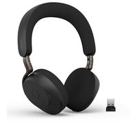 Jabra Evolve3 75, MS, Link390a, Black Nero Adattatore USB-A - Senza supporto Ott