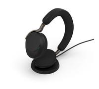 Jabra Evolve3 75 UC USB-C Con Base Ricarica Cuffie wireless professionali con ANC adattivo, 6 microfoni, dongle USB-C e base di ricarica per
