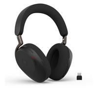 Jabra Evolve3 85, MS, Link390c, Black Nero Adattatore USB-C - Senza supporto Ott
