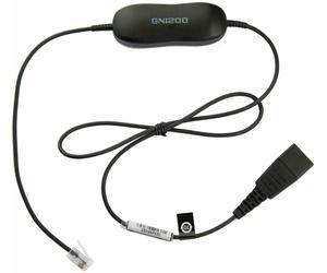 Jabra GN1200 Cavo Dritto SmartCord 88001-99 Per GN Netcom QD Cuffie Telefoniche