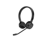 Jabra Evolve 65 TE - Bluetooth, USB-A - Headset Stereo wireless certificato per piattaforme UC | senza workstation