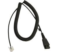 Jabra Jabra Headset-Kabel RJ 45 gewendelt Accessori per computer nero Originale 8800-01-89