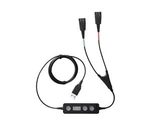Jabra Link 265 Supervisor Kabel USB auf 2 x QD Cavo Digitale/dati 4-pole 265-09