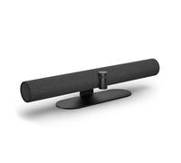 Jabra PanaCast 50 Panoramic - Videocamera per conferenze 4K per piccole e medie stanze con campo visivo a 180 gradi e 8 microfoni - Alimentatore UK - Nero