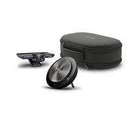 Jabra PanaCast Meet Anywhere Sistema per videoconferenze - Webcam Panoramic-4K 180°, PC / MAC, Ottimizzato per Microsoft Teams, Nero, Pacchetto webcam + altoparlante