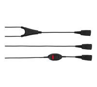 Jabra QD supervisor cord or/Y with Mute Cavo 8800-02-01