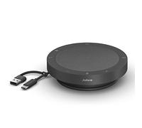 Jabra Speak2 40 - Altoparlante portatile con 4 microfoni a cancellazione del rumore, altoparlante da conferenza full-range da 50 mm, audio a banda larga e connessioni USB-A/USB-C, altoparlante