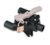 Jabsco 45490-1000 Marine Waste Tank Y-Valve, Black by Jabsco