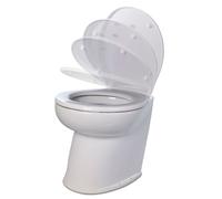 Jabsco Deluxe Incasso 17 " Wc 12V Crudo Acqua Remoto Risciacquo Pompa Coperchio