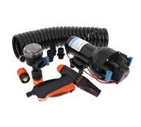 Jabsco Hotshot HD6 Resistente Lavaggio ad Alta Pressione Pompa W/ 25' Hosecoil