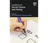 Jac C. Heckelman Handbook of Social Choice and Voting (Tascabile)