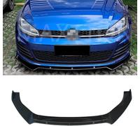 JACCOS Splitter Anteriore Paraurti Labbro Diffusore Per Go-lf 7 7.5 MK7 MK7.5 GTI GTD R r-Line 2012-2020, ABS Nero