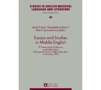 Jacek Fisiak Essays and Studies in Middle English (Copertina rigida)