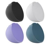 Jacenvly Compatibile con Echo Pop, custodia protettiva completa per altoparlante intelligente, bianca - Accessorio da viaggio e idea regalo