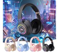 Jacenvly Decorazione da parete per cucina in offerta, compatibile con cuffie da gioco, suono surround stereo, microfono integrato, pieghevole per