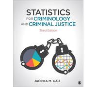 Jacinta M. Gau Statistics for Criminology and Criminal Justice (Tascabile)