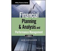 Jack Alexander Financial Planning & Analysis and Performance (Copertina rigida)